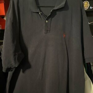 Polo by Ralph Lauren Men's Navy Blue Polo Shirt